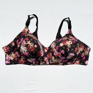 Torrid Dream Lightly Lined Wire Free Bra 50D Cupids Wings Wireless